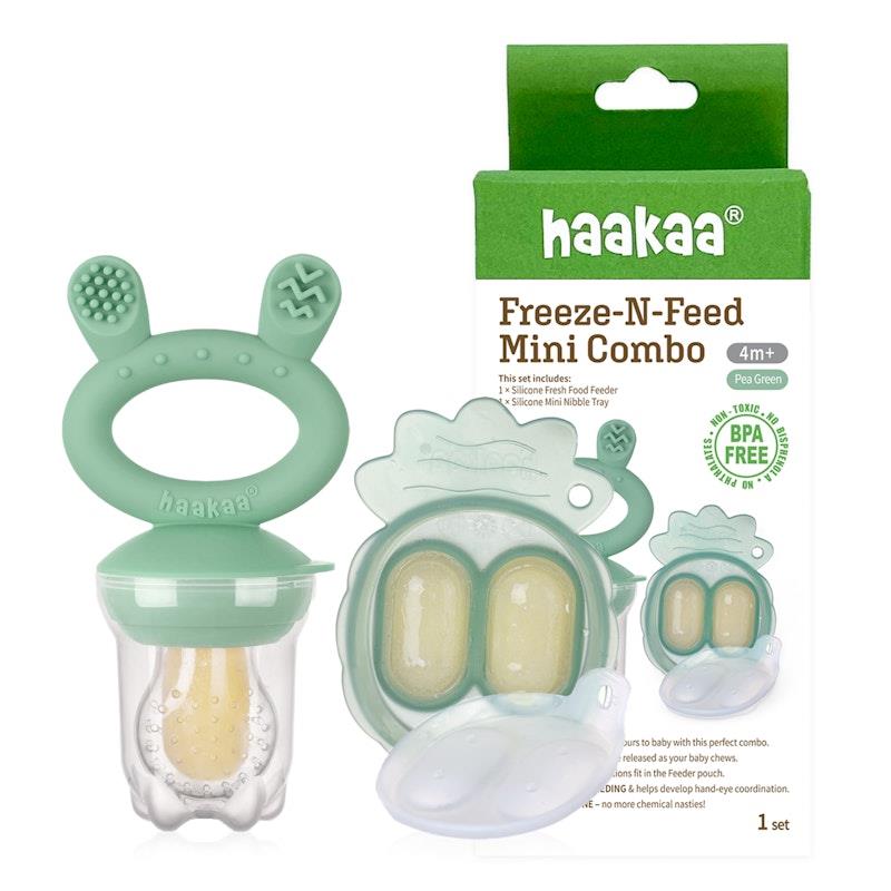 Haakaa Freeze-N-Feed Mini Combo - Pea Green