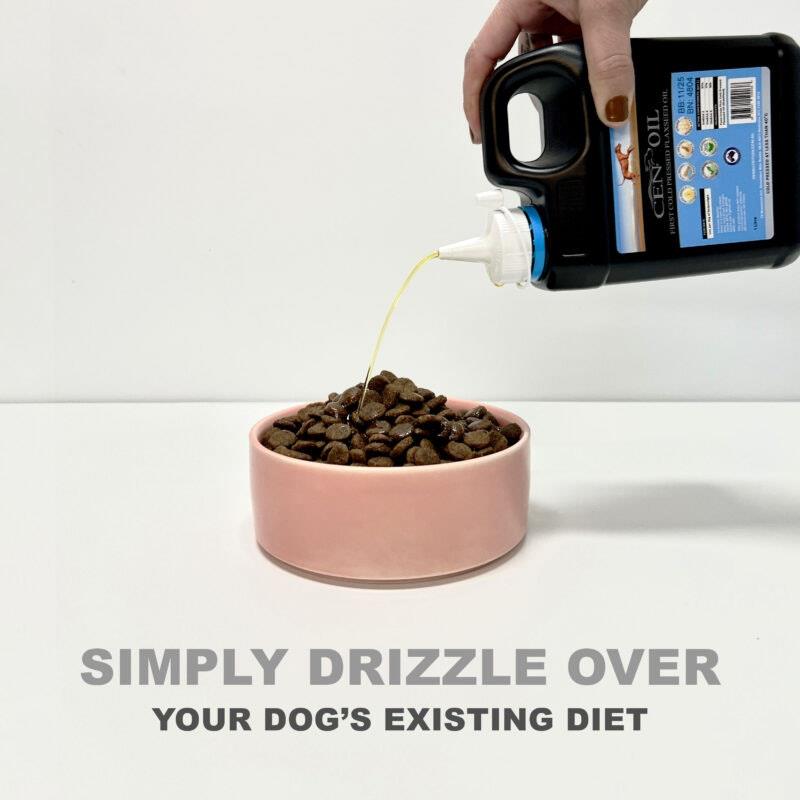 CEN Oil for Dogs - 4.5L of Premium Flaxseed Oil