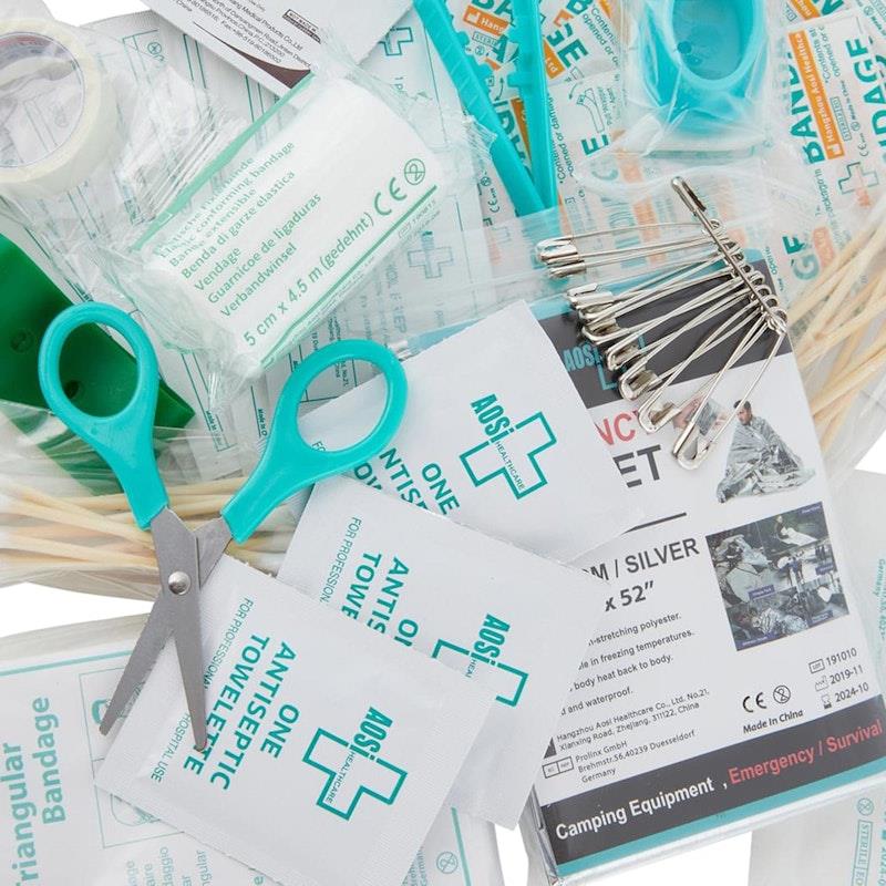 Clevinger Emergency First Aid Kit - 92 Pieces for Complete Safety