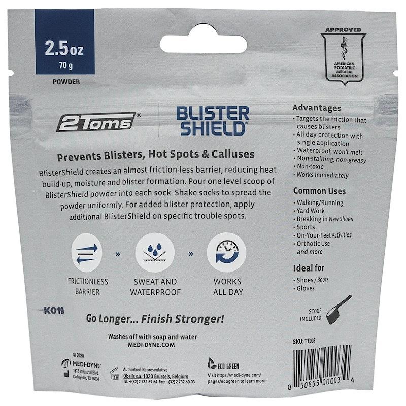 2Toms BlisterShield 70g - Ultimate Blister Prevention