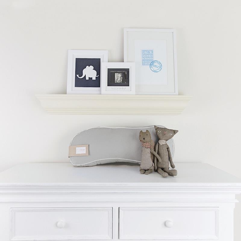 Milkbar Single Maternity Pillow Grey - Ultimate Feeding Support