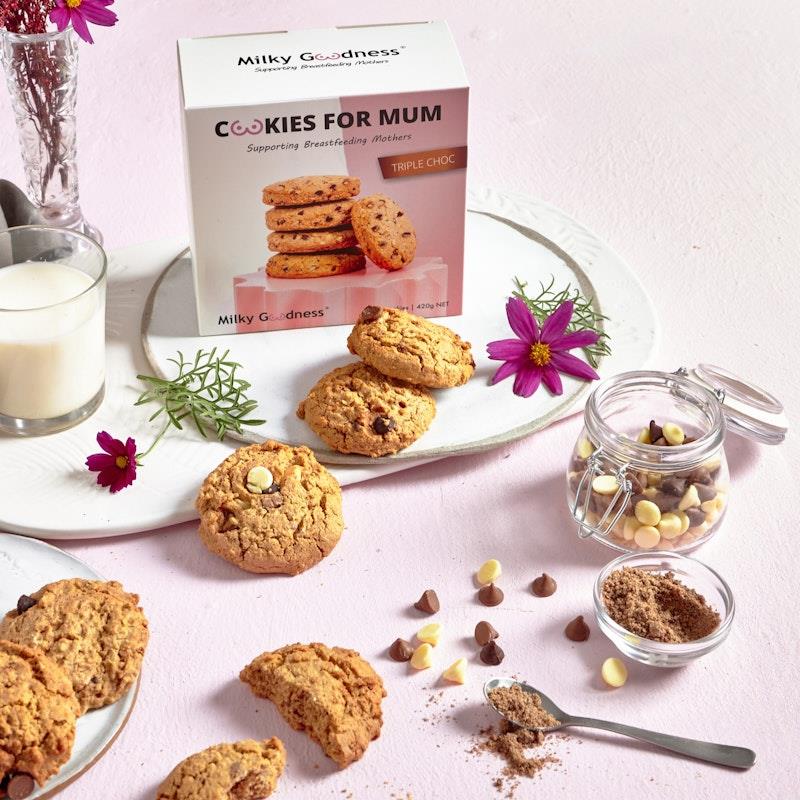 Milky Goodness Triple Choc Lactation Cookies - 12 Pack