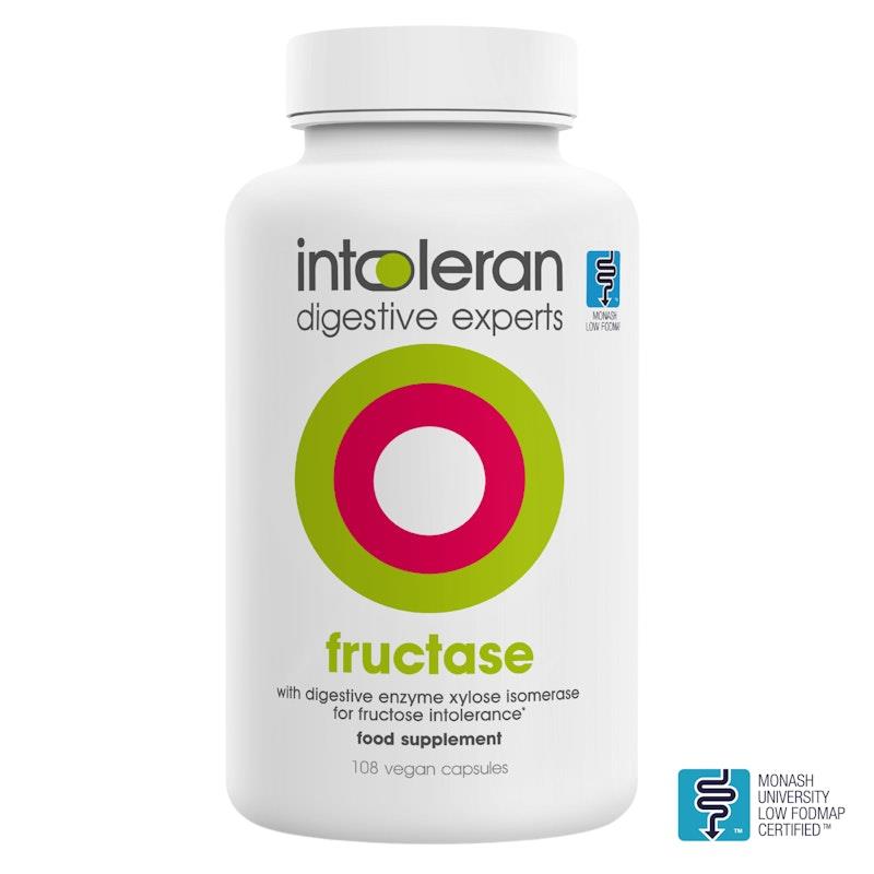 Intoleran Fructase - 108 Capsules for Fructose Intolerance