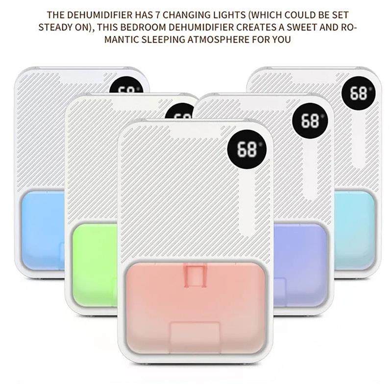 Caremax 3.8L Air Dehumidifier with 7-Colour Ambient Light - 1 Unit