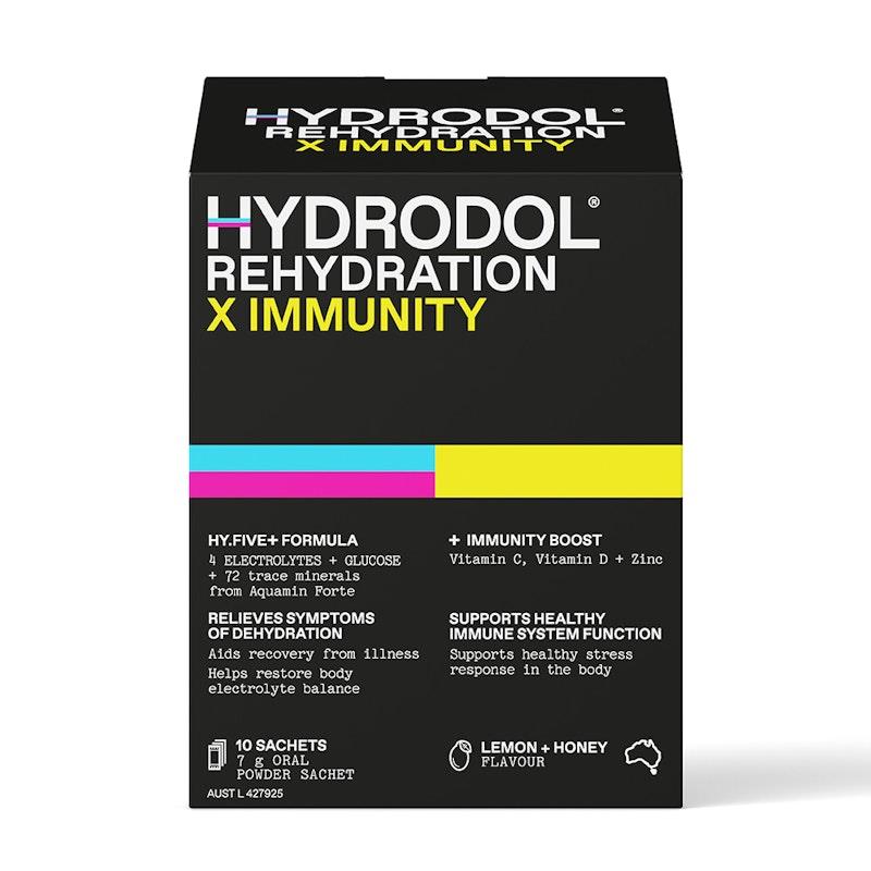 Hydrodol Rehydration X Immunity - 10 Sachets for Enhanced Hydration and Immunity