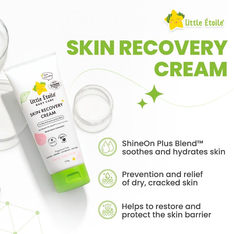 Little Etoile Skin Recovery Cream for Dry & Eczema-prone Skin (0+ Months) - 3 Pack