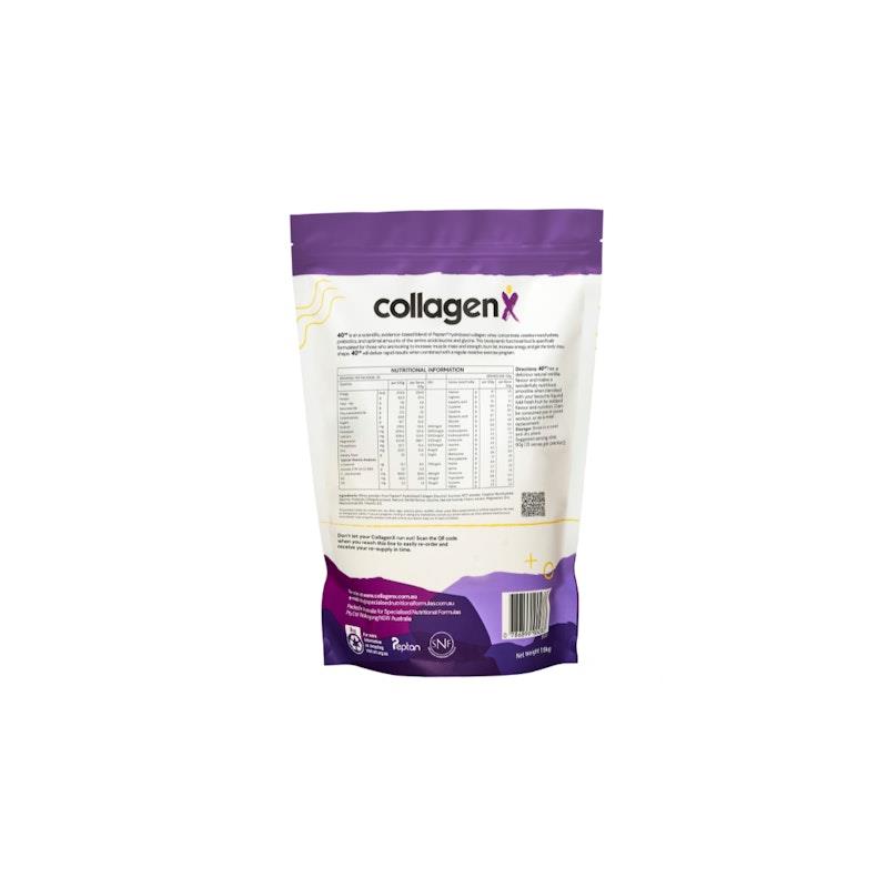 CollagenX 40UP: Whey & Collagen Protein Powder - 1.5kg