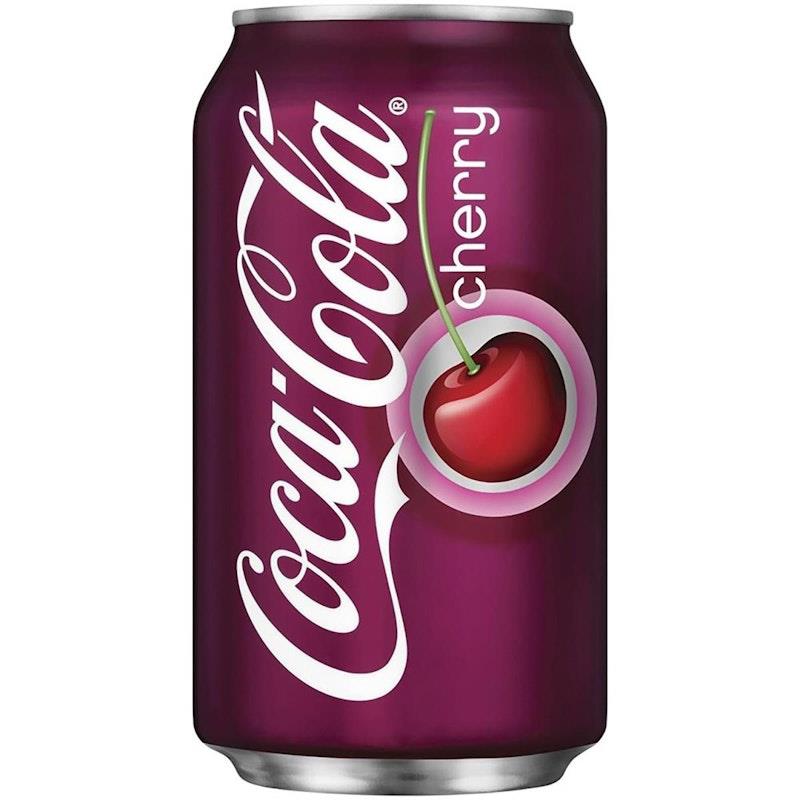 American Cans 355mL Cherry Coke - Bold Soda 12Pack