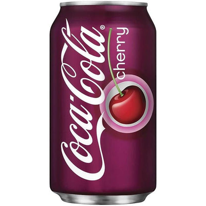 American Cans 355mL Cherry Coke - Bold Soda 12Pack