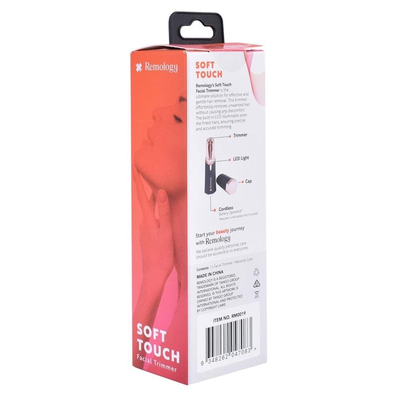 Remology Soft Touch Facial Trimmer with LED - 1 Unit