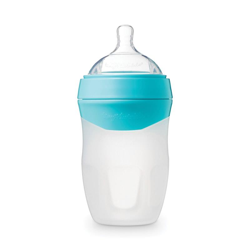 Tiny Twinkle - Silicone Baby Bottle - Mint 180ml for Newborns