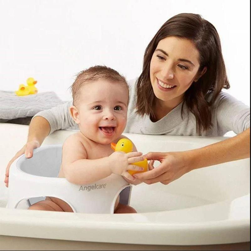 Angelcare Baby Bath Soft Touch Ring Seat - Grey