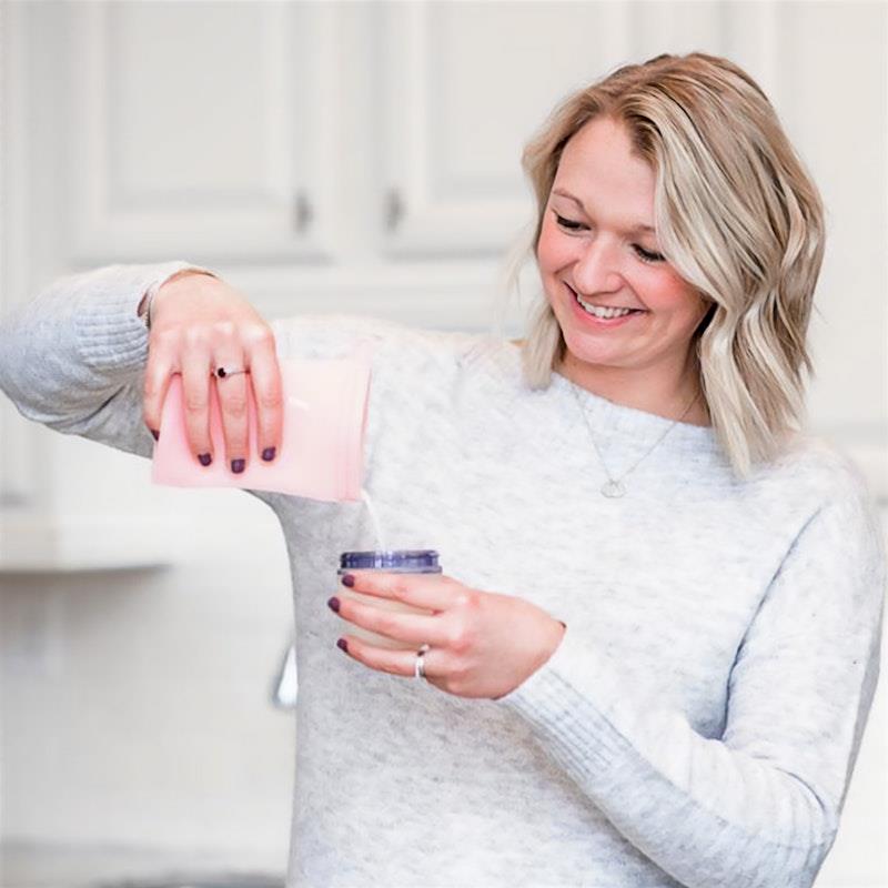 Junobie Reusable Silicone Breastmilk Storage Bags - 4 Pack