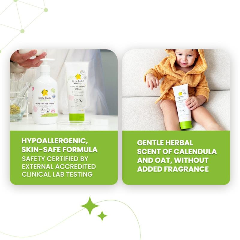 Little Etoile Skin Recovery Cream for Dry & Eczema-prone Skin (0+ Months) - 3 Pack