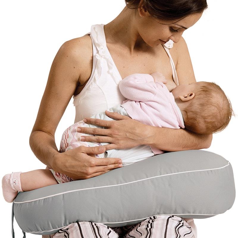 Milkbar Single Maternity Pillow Grey - Ultimate Feeding Support