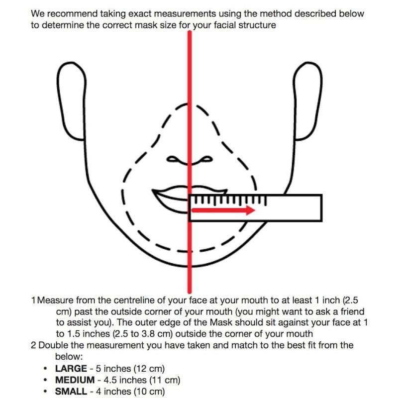 FDBro Training Mask 3.0 - High Altitude Elevation Stimulation + Carry Case - Medium