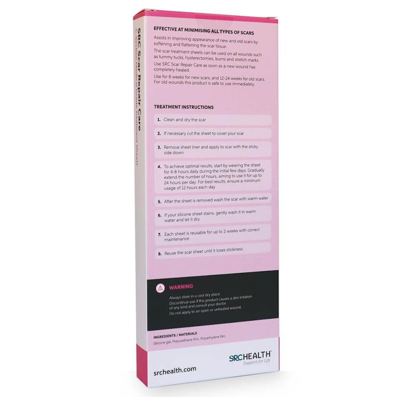SRC Scar Repair Care Pack - 20cm x 5cm Sheets