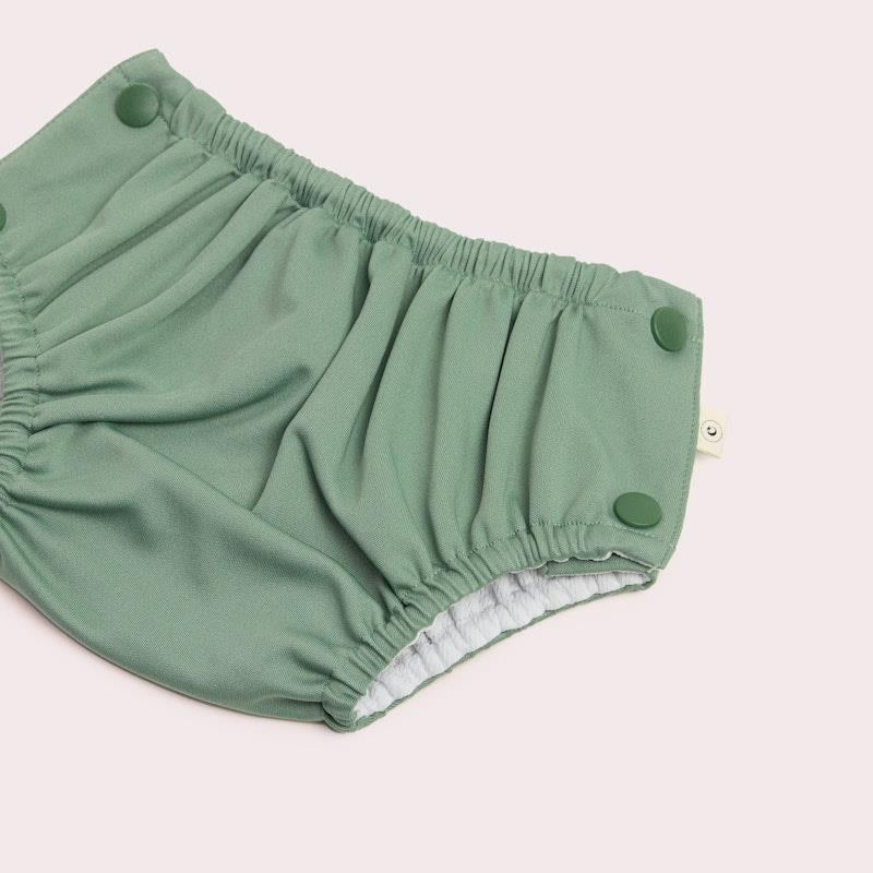 EcoNaps Olive Swim Nappy - Large (11-13Kg)