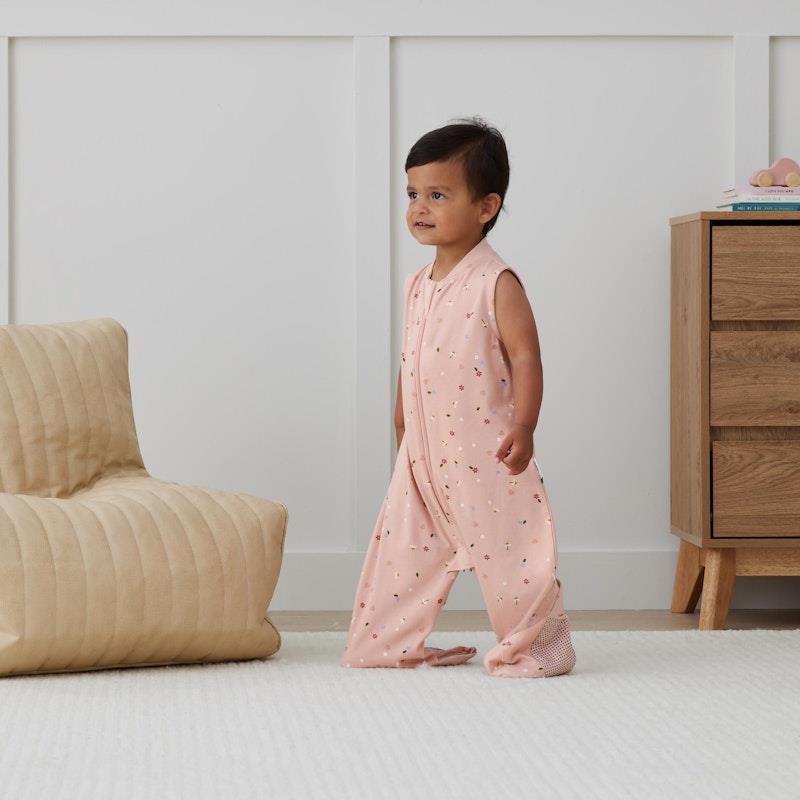 ergoPouch Jersey Sleep Suit Bag 0.2 TOG - Daisies (2-4 Years)