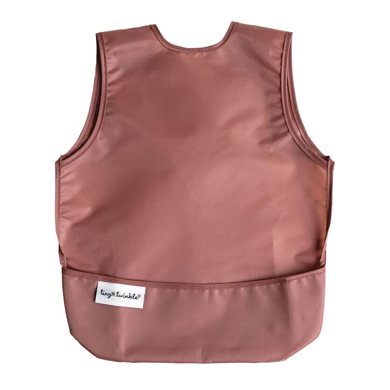 Tiny Twinkle - Mess-Proof Apron Bib 2 Pack - Taupe & Dandelion (6-24M)