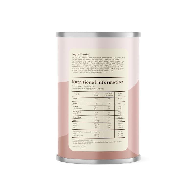 Hemp Foods Australia Plant-Based Collagen+ - 240g Twin Pack