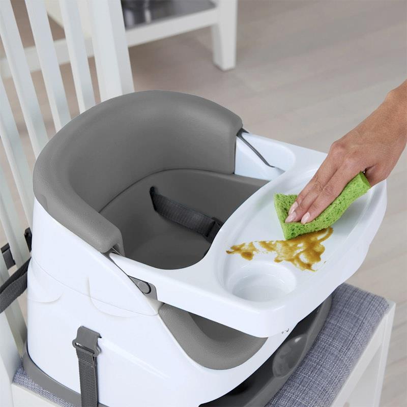 Ingenuity Baby Base 2 In 1 Baby Seat High Chair 6-36m Slate - Versatile Feeding Solution