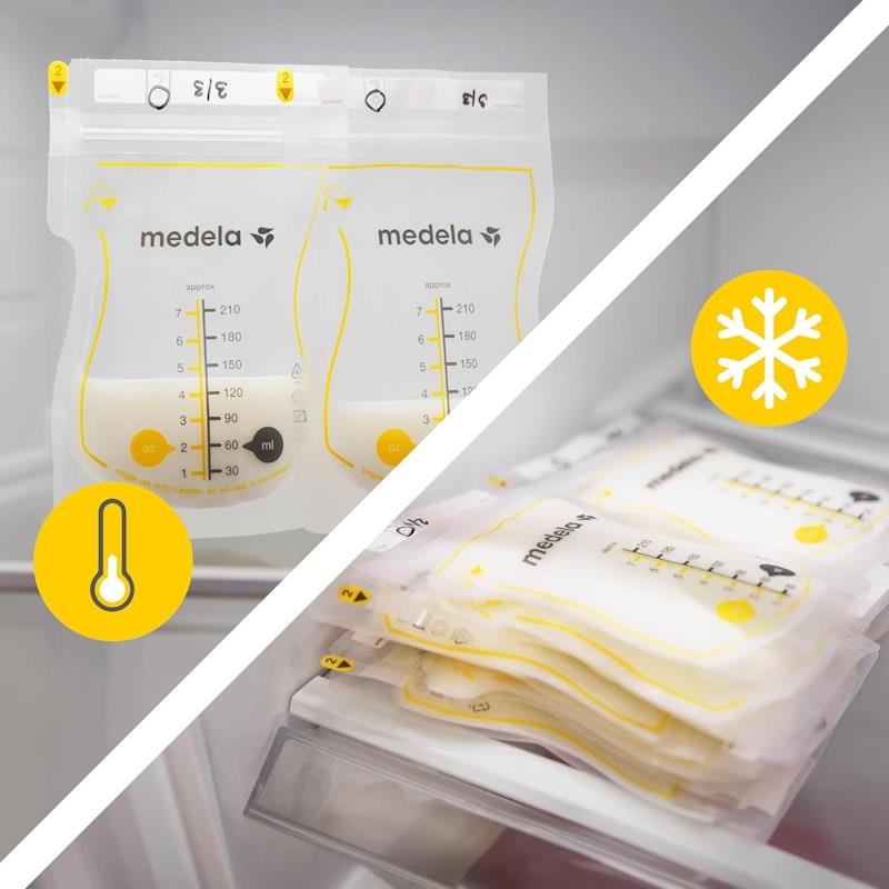 Medela Breastmilk Storage Bags 100 Pack - Leakproof & BPA Free