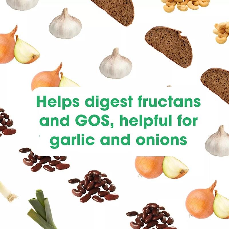 Intoleran Fibractase 1200 - 108 Capsules for Fructan and Galactan Intolerance Relief