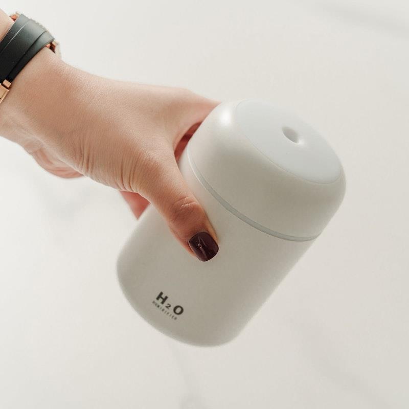 Living Today Mini LED Ultrasonic Humidifier - 300ML 1 Unit