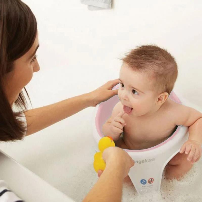Angelcare Baby Bath Soft Touch Ring Seat - Pink