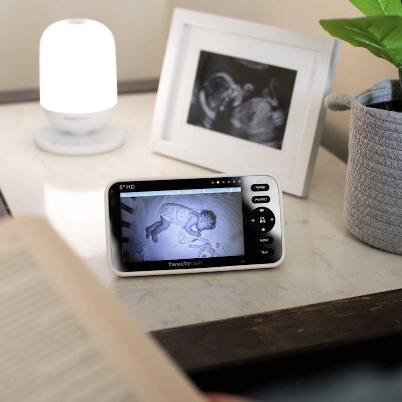 Tweetycam Baby Monitor Bundle with 2 Cameras - 5" HD LCD