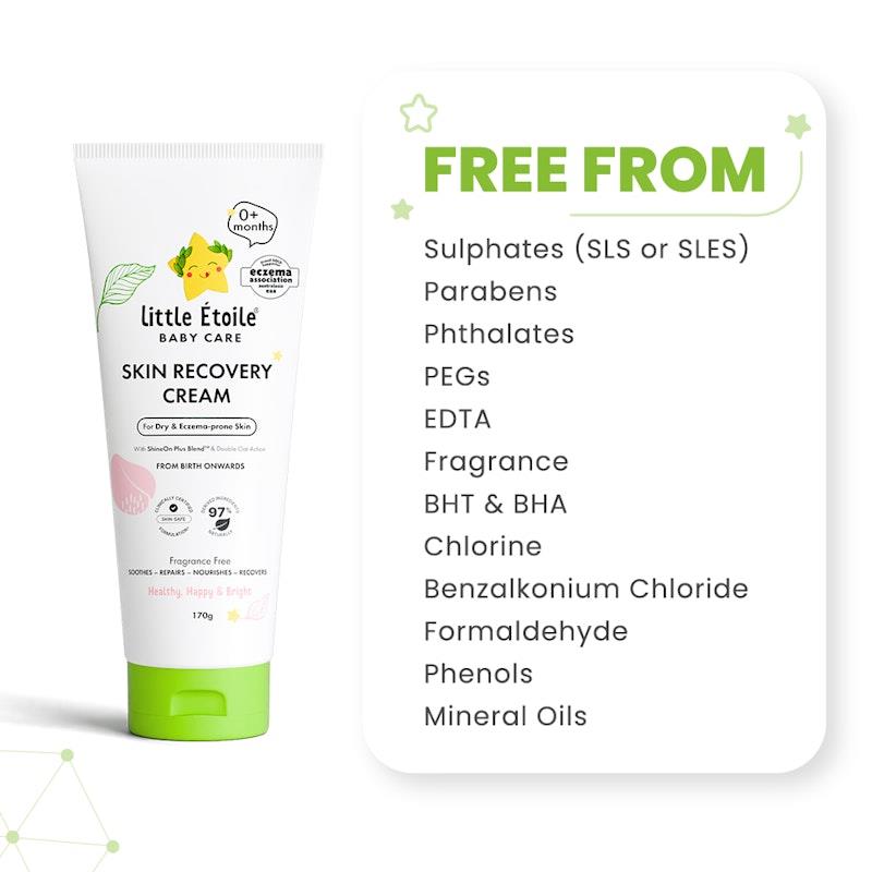Little Etoile Skin Recovery Cream for Dry & Eczema-prone Skin (0+ Months) - 3 Pack