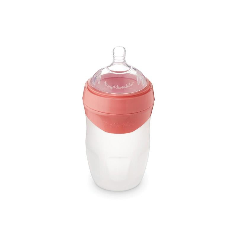 Tiny Twinkle Silicone Baby Bottle - Blossom 240ml