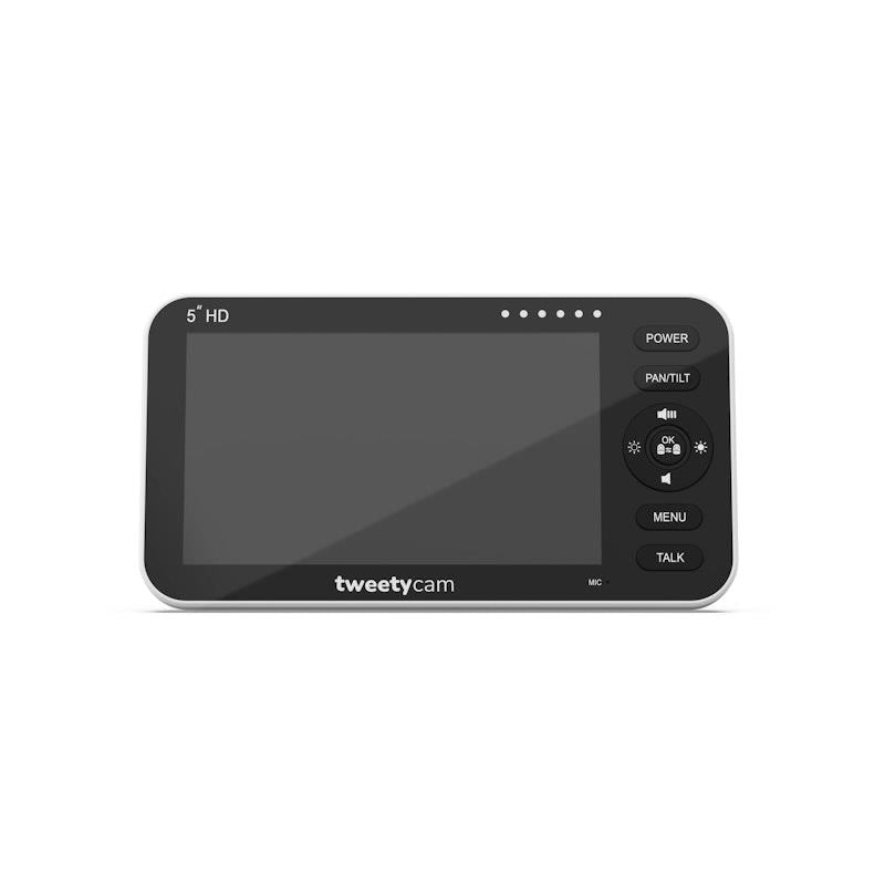 Tweetycam Baby Monitor with Camera - 5" HD LCD
