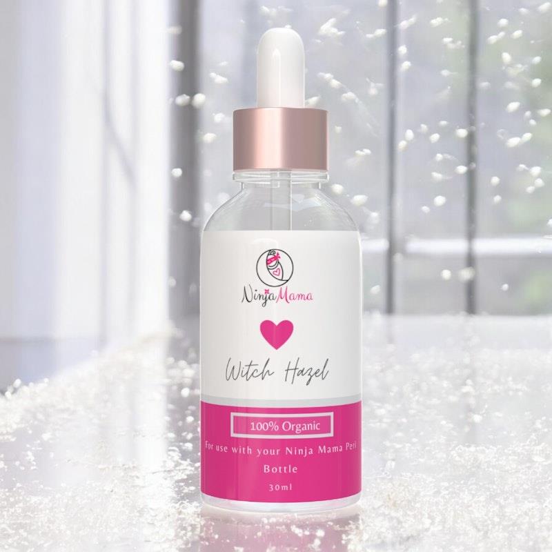 Ninja Mama Peri Bottle & Organic Witch Hazel Bundle - Essential Postpartum Care