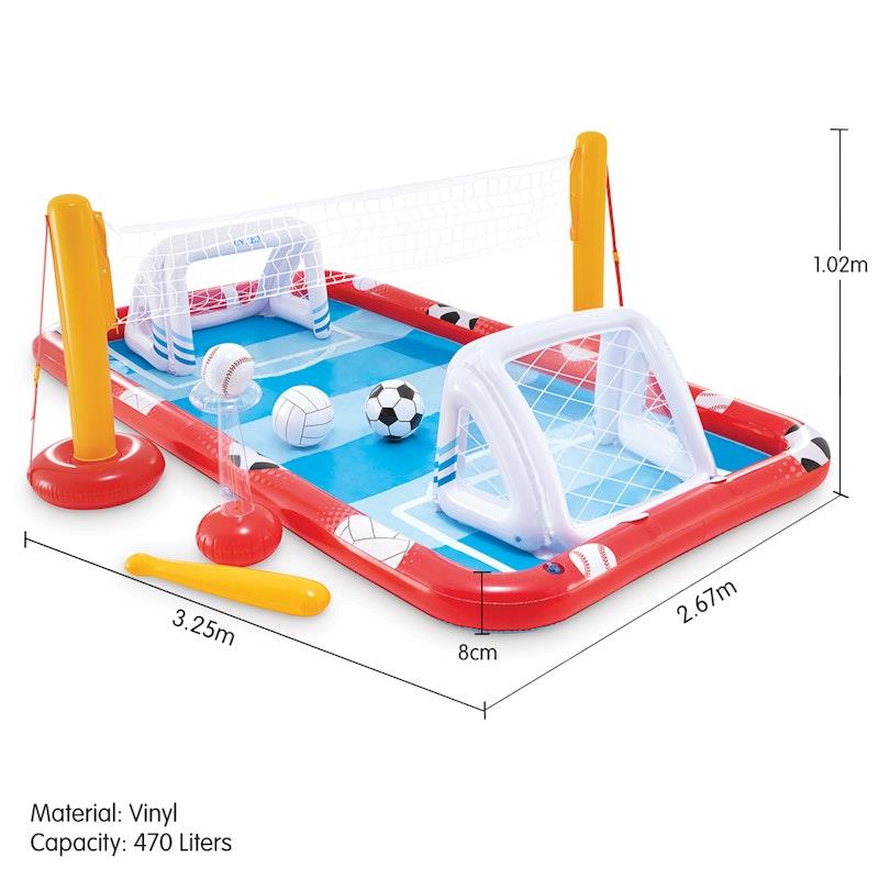 Intex Action Sports Play Centre - Soccer, Volleyball, Baseball - 1 Pack