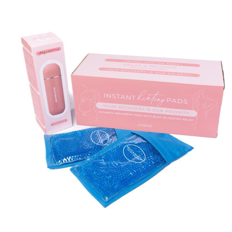 Relax and Recover Care For Down There Bundle - Instant Heating Pads