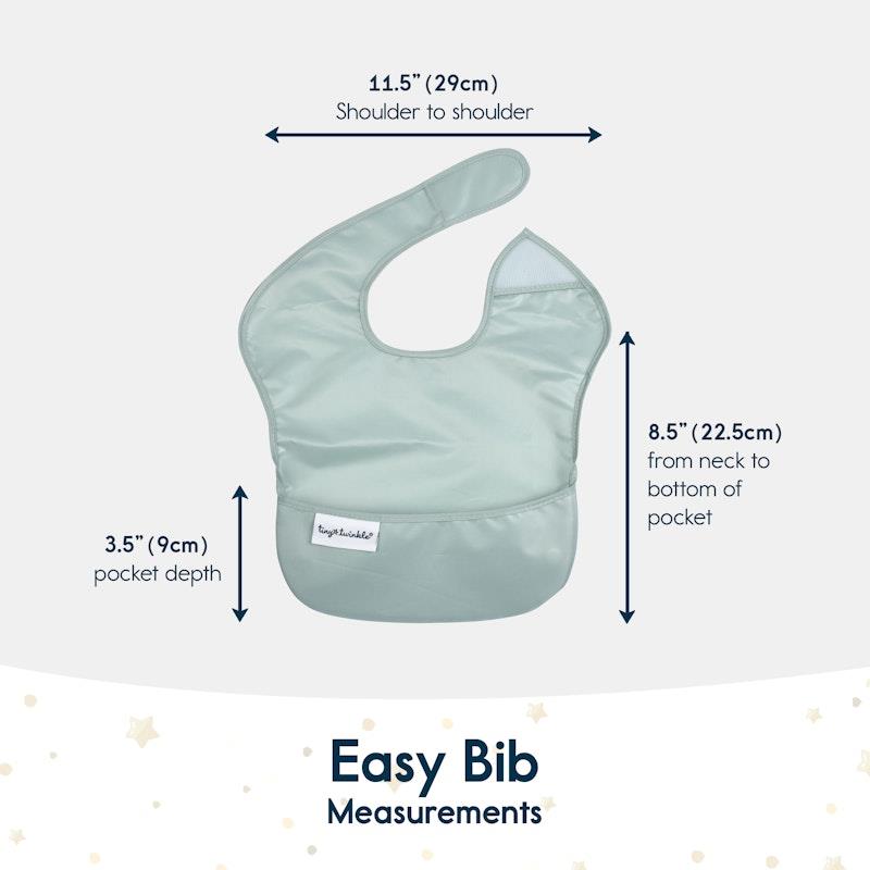 Tiny Twinkle - Mess-Proof Easy Bib 5 Pack Unisex Set (6-36M)