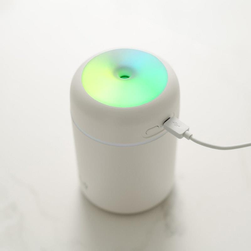 Living Today Mini LED Ultrasonic Humidifier - 300ML 1 Unit