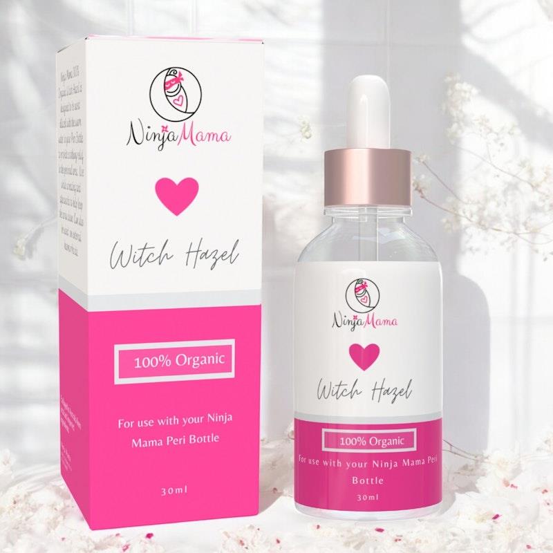 Ninja Mama Peri Bottle & Organic Witch Hazel Bundle - Essential Postpartum Care