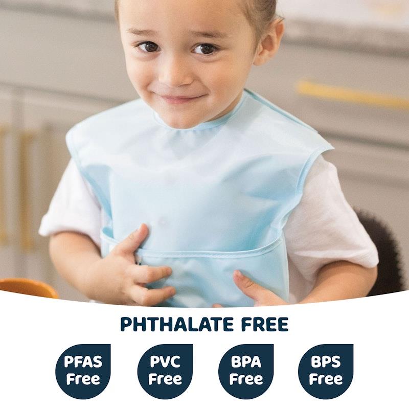 Tiny Twinkle - Mess-Proof Easy Bib 5 Pack Boy Set (6-36M)