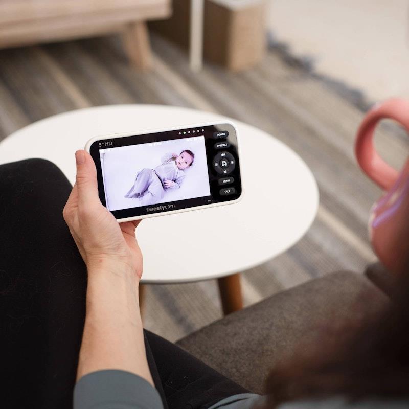 Tweetycam Baby Monitor with Camera - 5" HD LCD