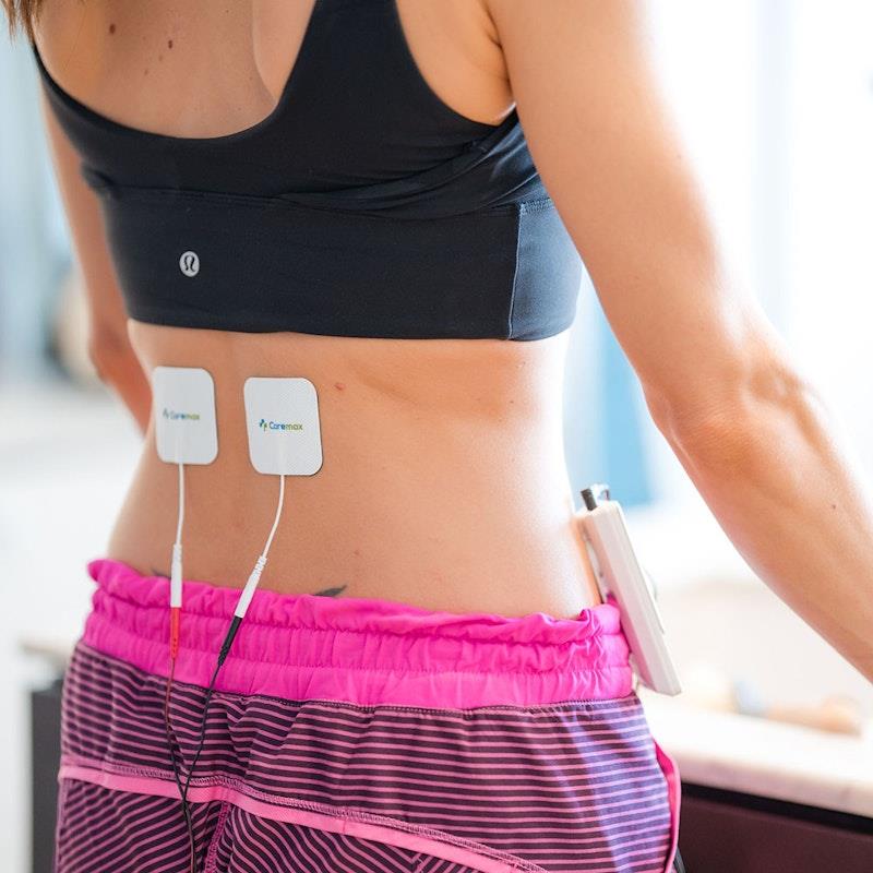 Caremax 2.0 Pro MicroCurrent TENS Machine - 4-in-1 Pain Relief & Muscle Strengthening