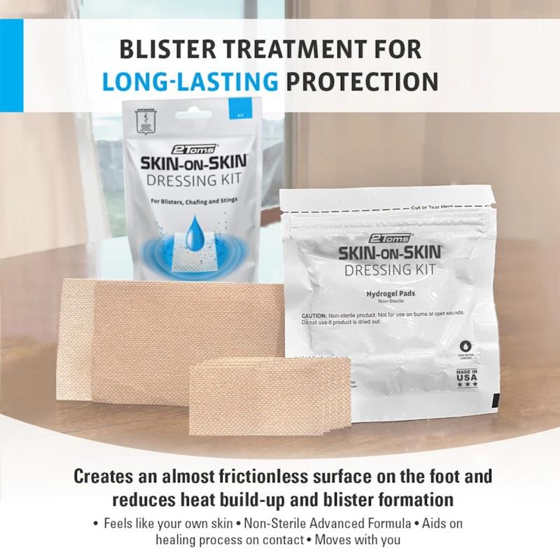 2Toms Skin-on-Skin Blister Dressing Kit - 1 Pack