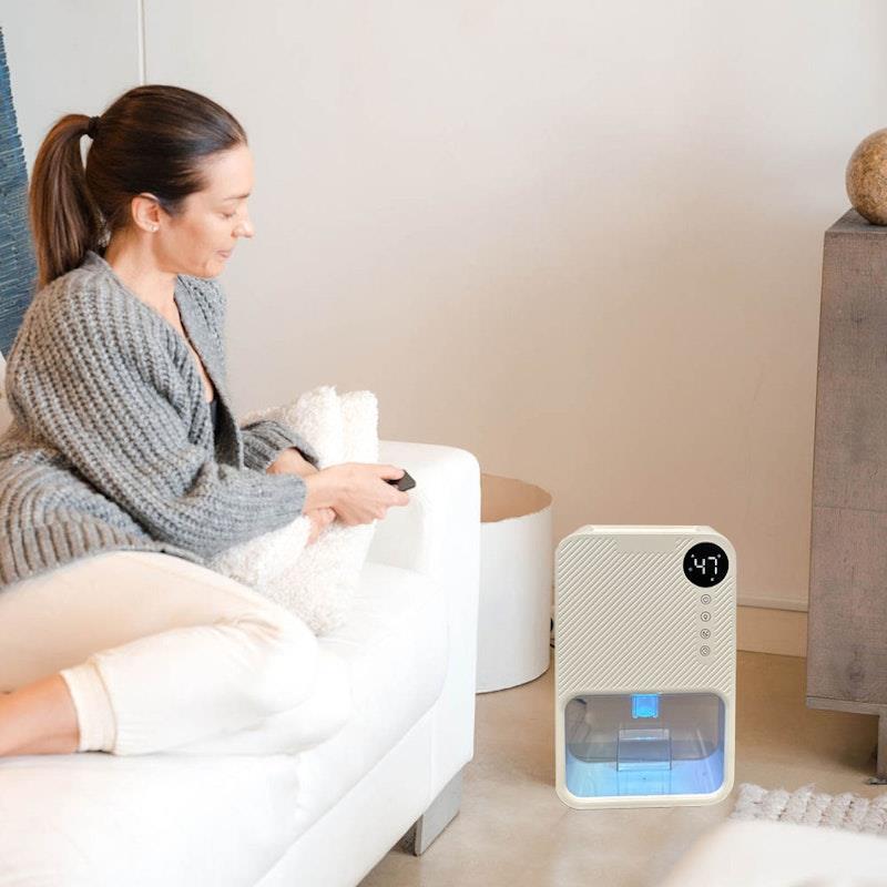 Caremax 3.8L Air Dehumidifier with 7-Colour Ambient Light - 1 Unit