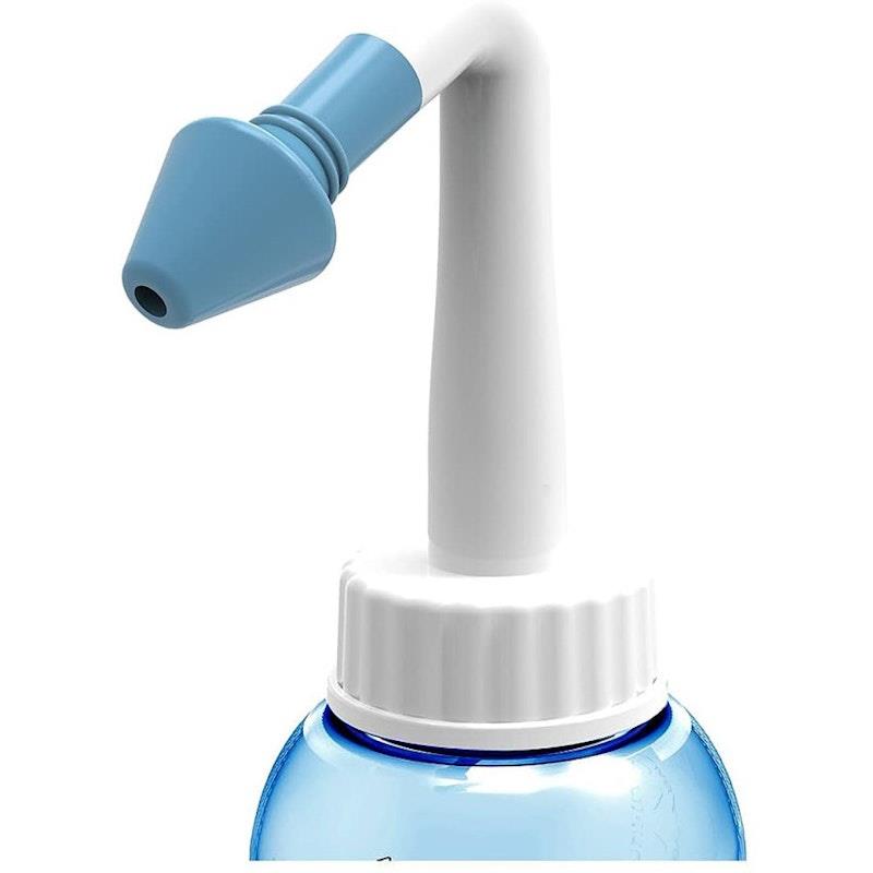 Waterpulse Sinus Rinse Neti Pot Kit with 30 Salt Pack Bundle