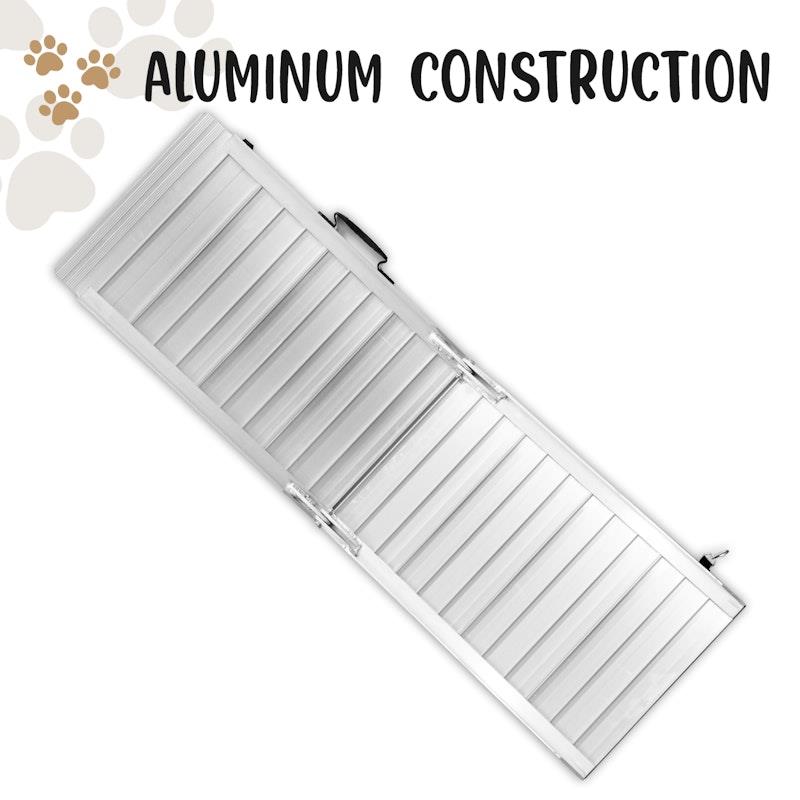 Furtastic Aluminium Foldable Dog Ramp 122 x 38cm