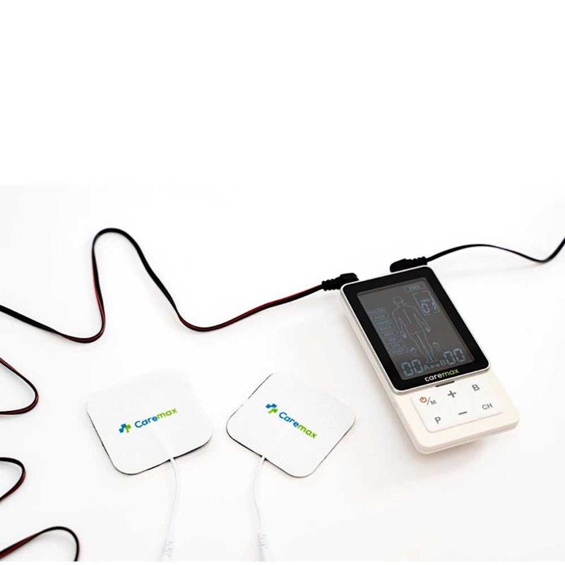 Caremax 2.0 Pro MicroCurrent TENS Machine - 4-in-1 Pain Relief & Muscle Strengthening