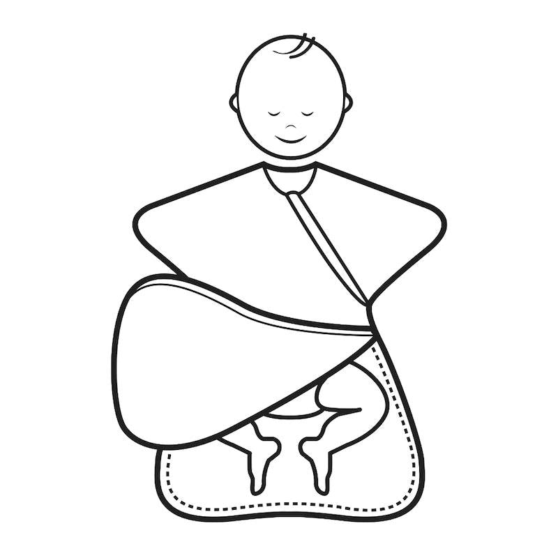 Baby Loves Sleep Sleepy Hugs 'Cool' Extra-Wide Sack - Candy Pink (Summer) 0-3M