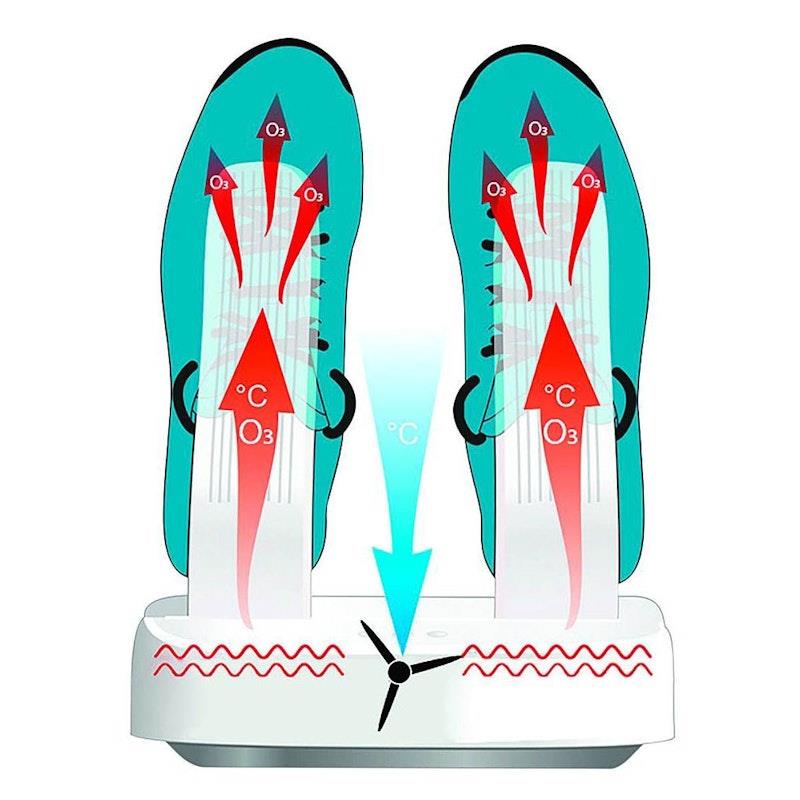 Caremax Electric Shoe Dryer with Ozone Technology - 1 Unit